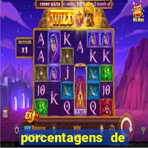 porcentagens de jogos pagantes